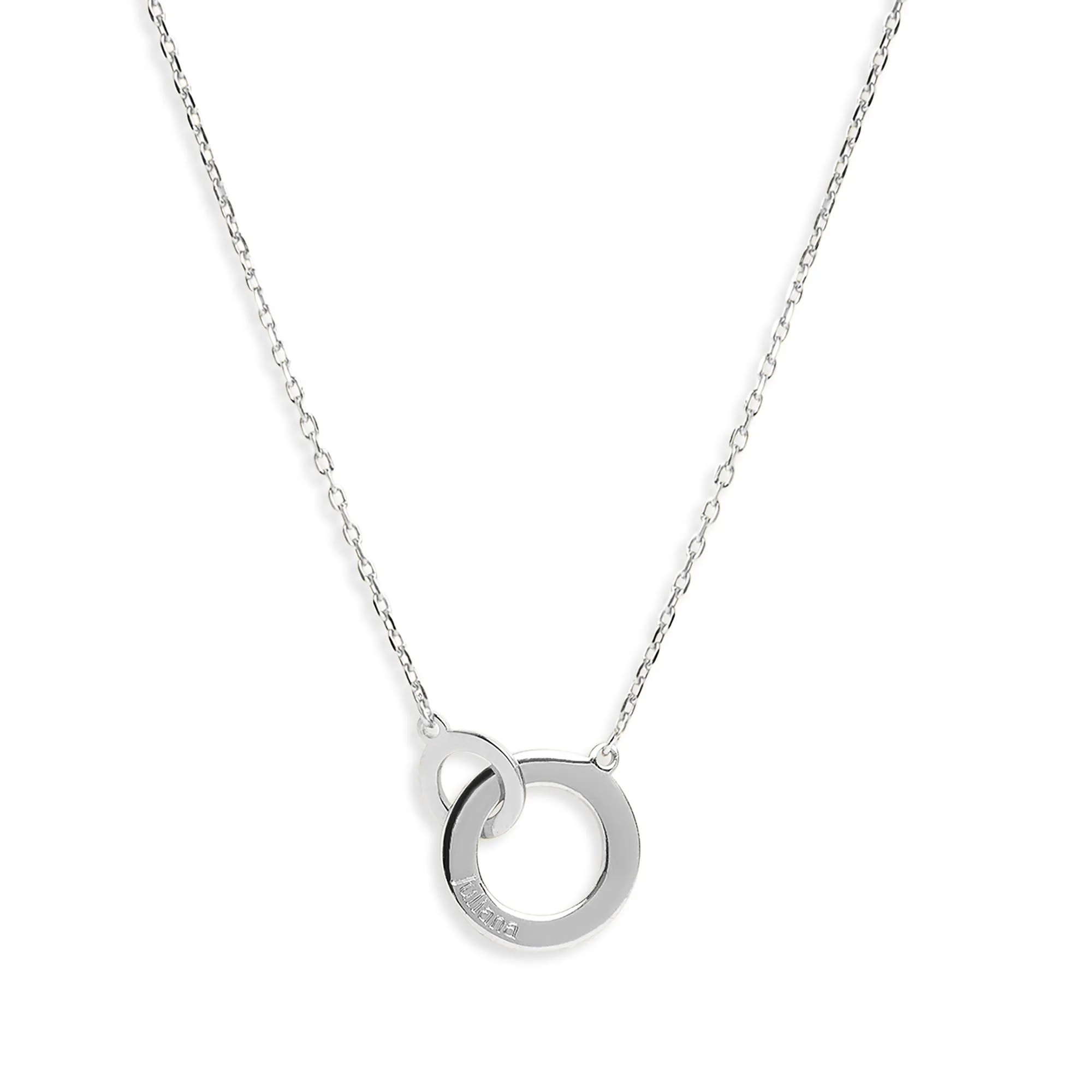 Mysha Personalized Mum and Daughter Eternal Pendant