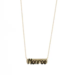 Name Bar Necklace