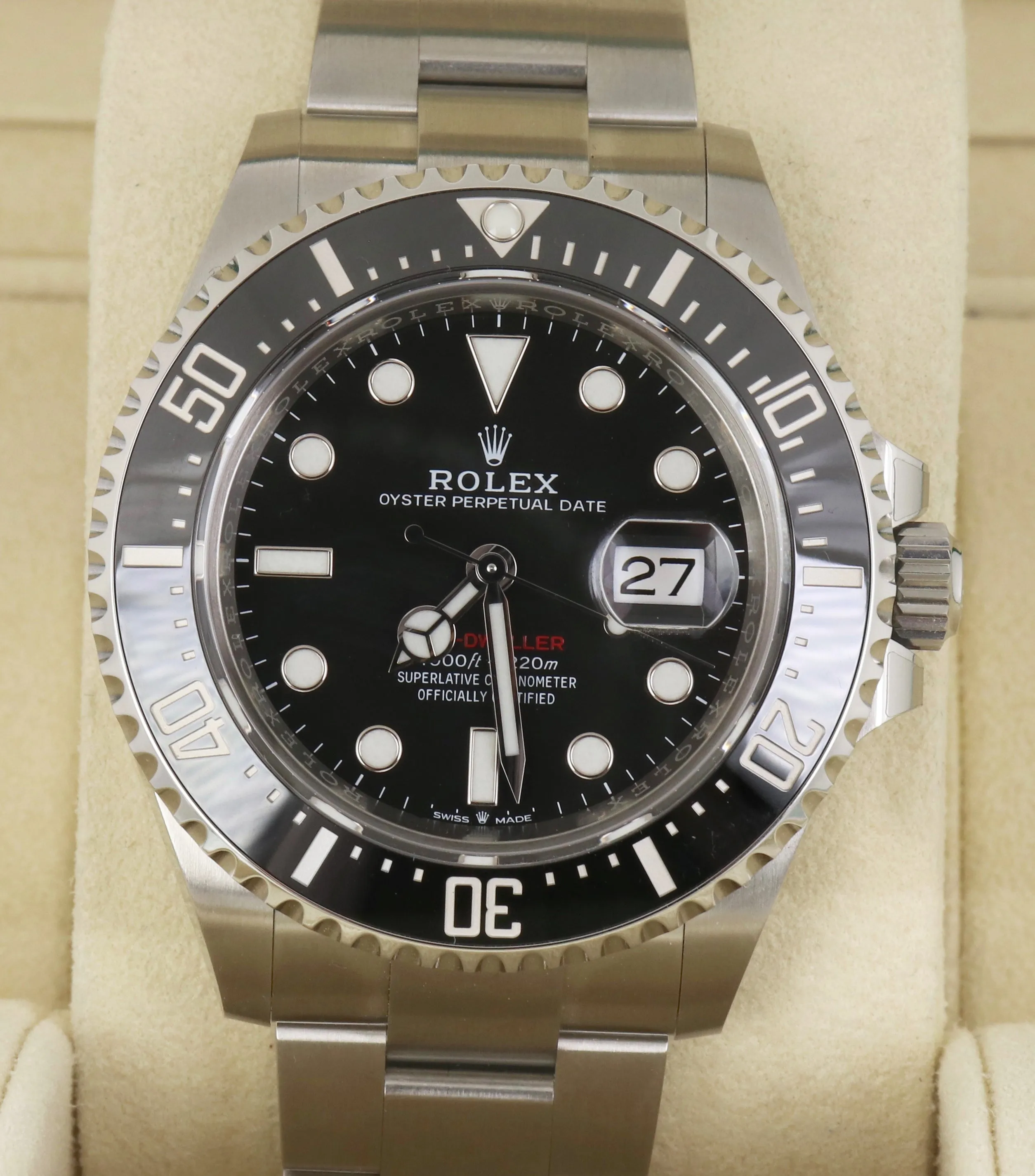 NEW AUGUST 2019 Rolex Red Sea-Dweller MKII 43mm 50th Anniversary 126600 Watch