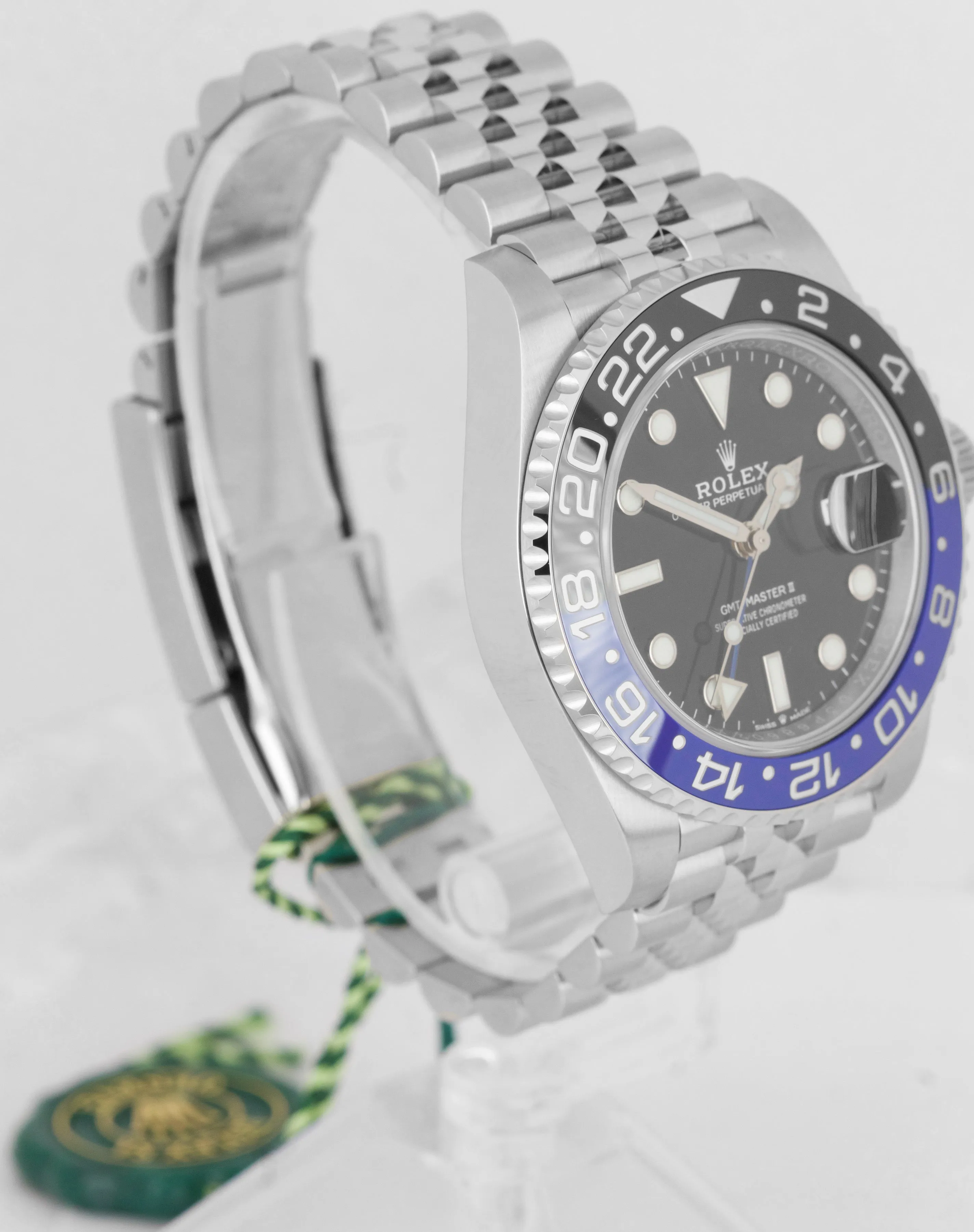 NEW FEBRUARY 2020 Rolex GMT Master II Batman Black Blue SS Ceramic 126710 BLNR