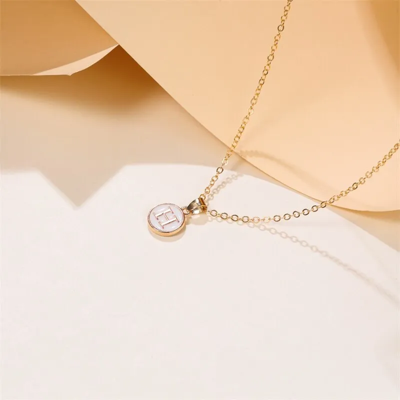 New  Personalized 26 Initials Charm Necklace For Women