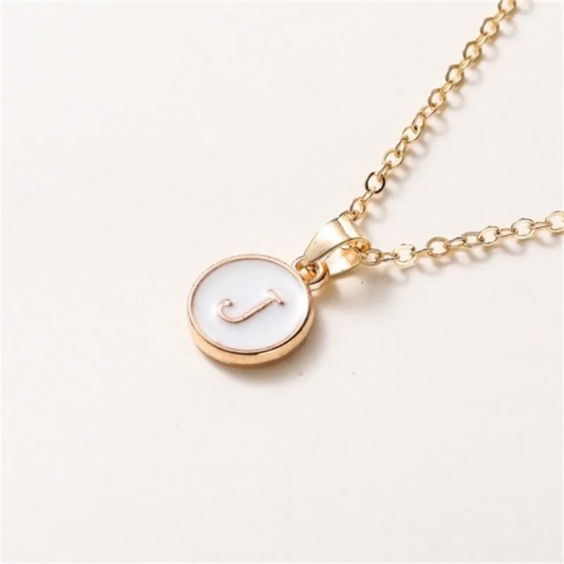 New  Personalized 26 Initials Charm Necklace For Women
