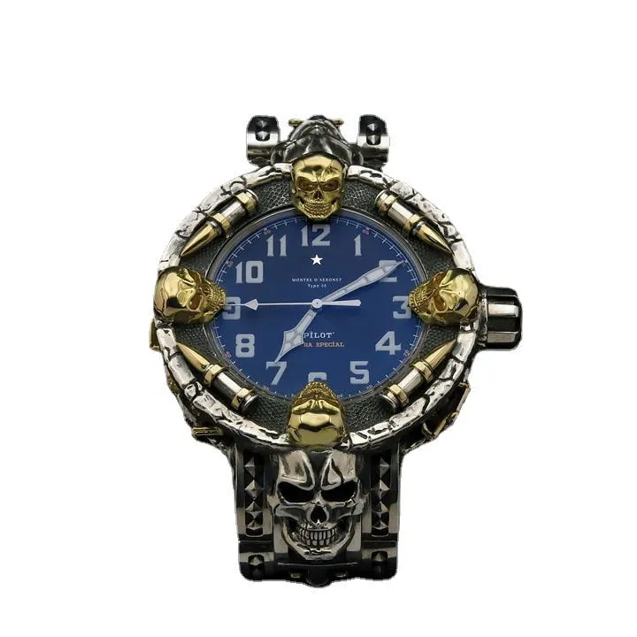 New Resin Electronic Watch Skull Strap Crafts