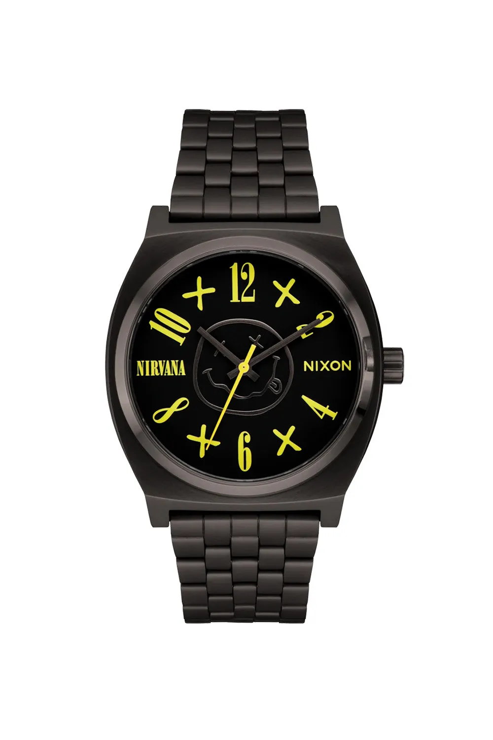 NIRVANA TIME TELLER - BLACK SMILEY