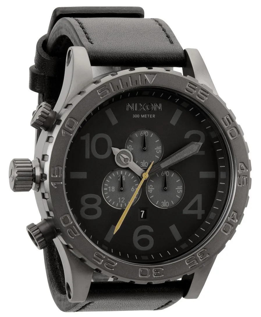 Nixon 51-30 Chronograph Gunmetal Men's Watch Men's Watch A124-680
