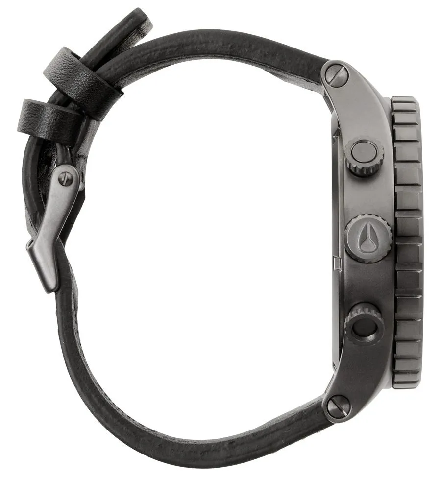 Nixon 51-30 Chronograph Gunmetal Men's Watch Men's Watch A124-680