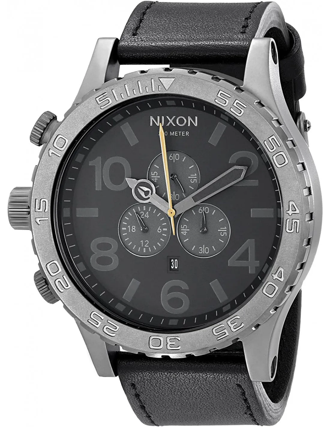 Nixon 51-30 Chronograph Gunmetal Men's Watch Men's Watch A124-680