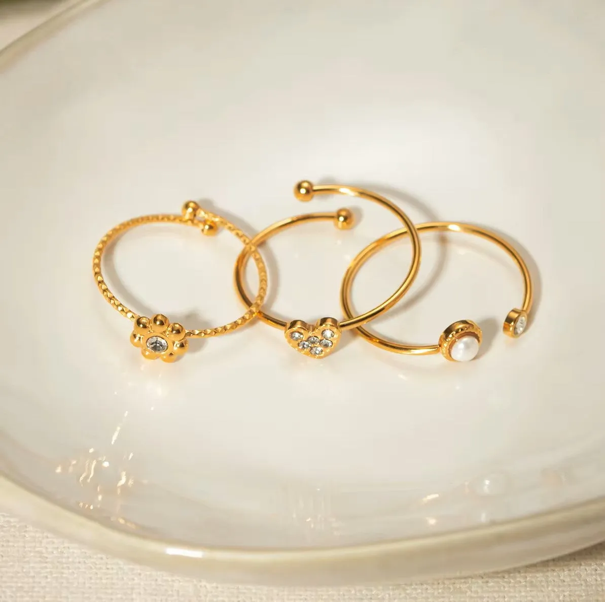 Nola Ring (Set Of 3)