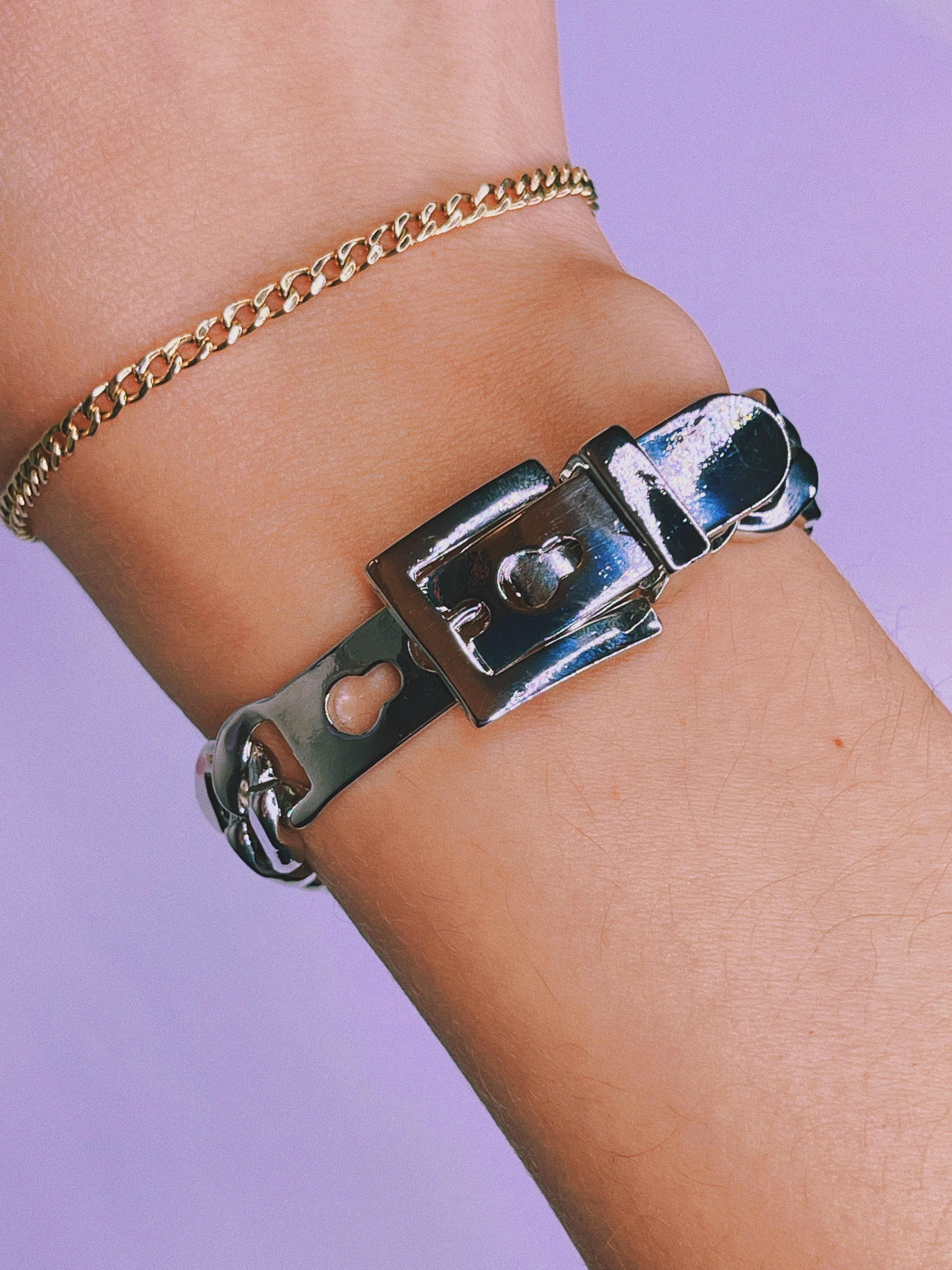 Notch Belt Bracelet