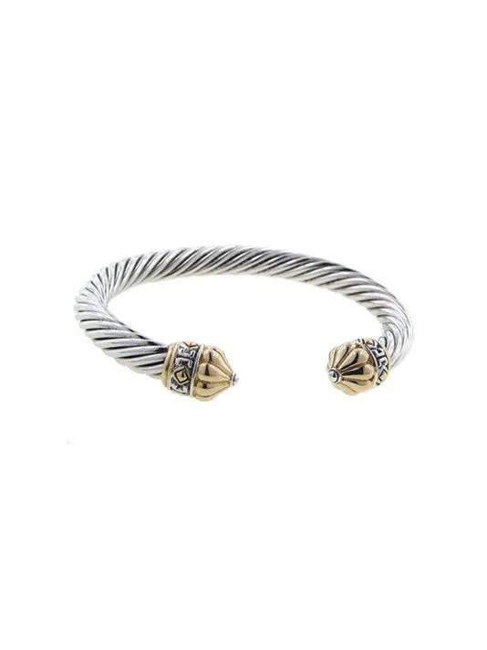 Nouveau Collection Large Antiqua Wire Bracelet