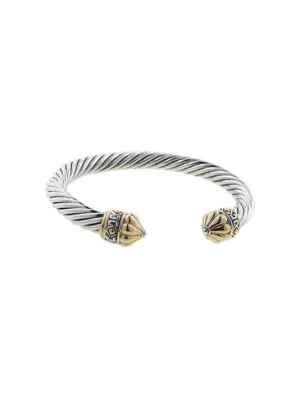 Nouveau Collection Large Antiqua Wire Bracelet