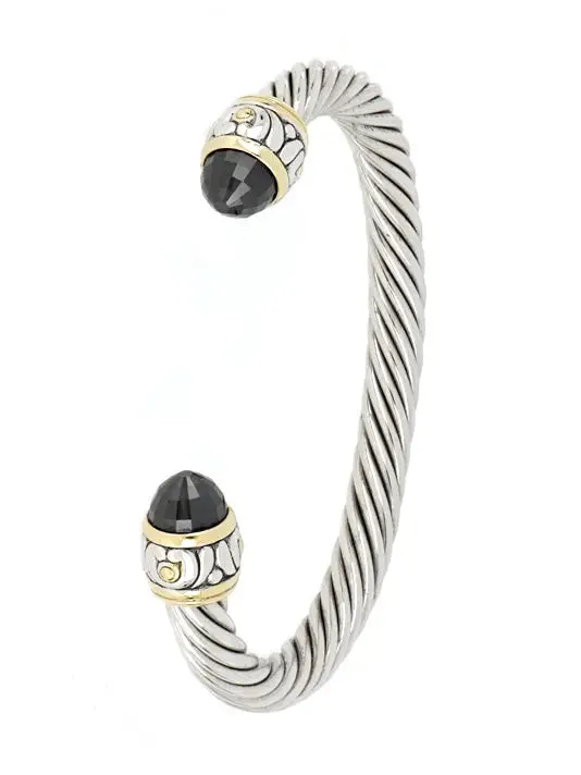 Nouveau Collection - Large Wire Cuff Bracelet