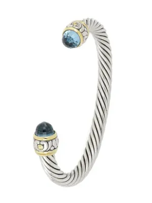 Nouveau Collection - Large Wire Cuff Bracelet