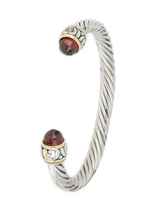 Nouveau Collection - Large Wire Cuff Bracelet