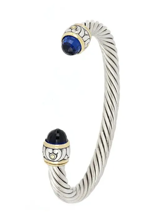 Nouveau Collection - Large Wire Cuff Bracelet