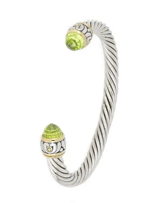 Nouveau Collection - Large Wire Cuff Bracelet