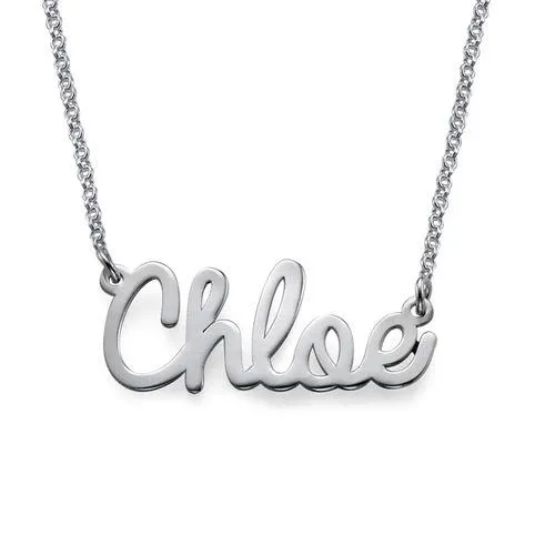 Offer Personalized Cursive Name Necklace