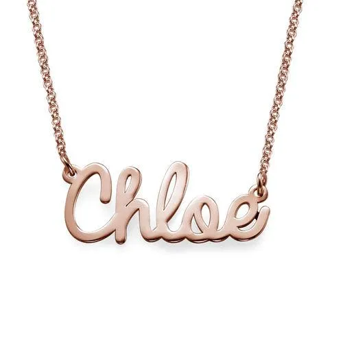 Offer Personalized Cursive Name Necklace