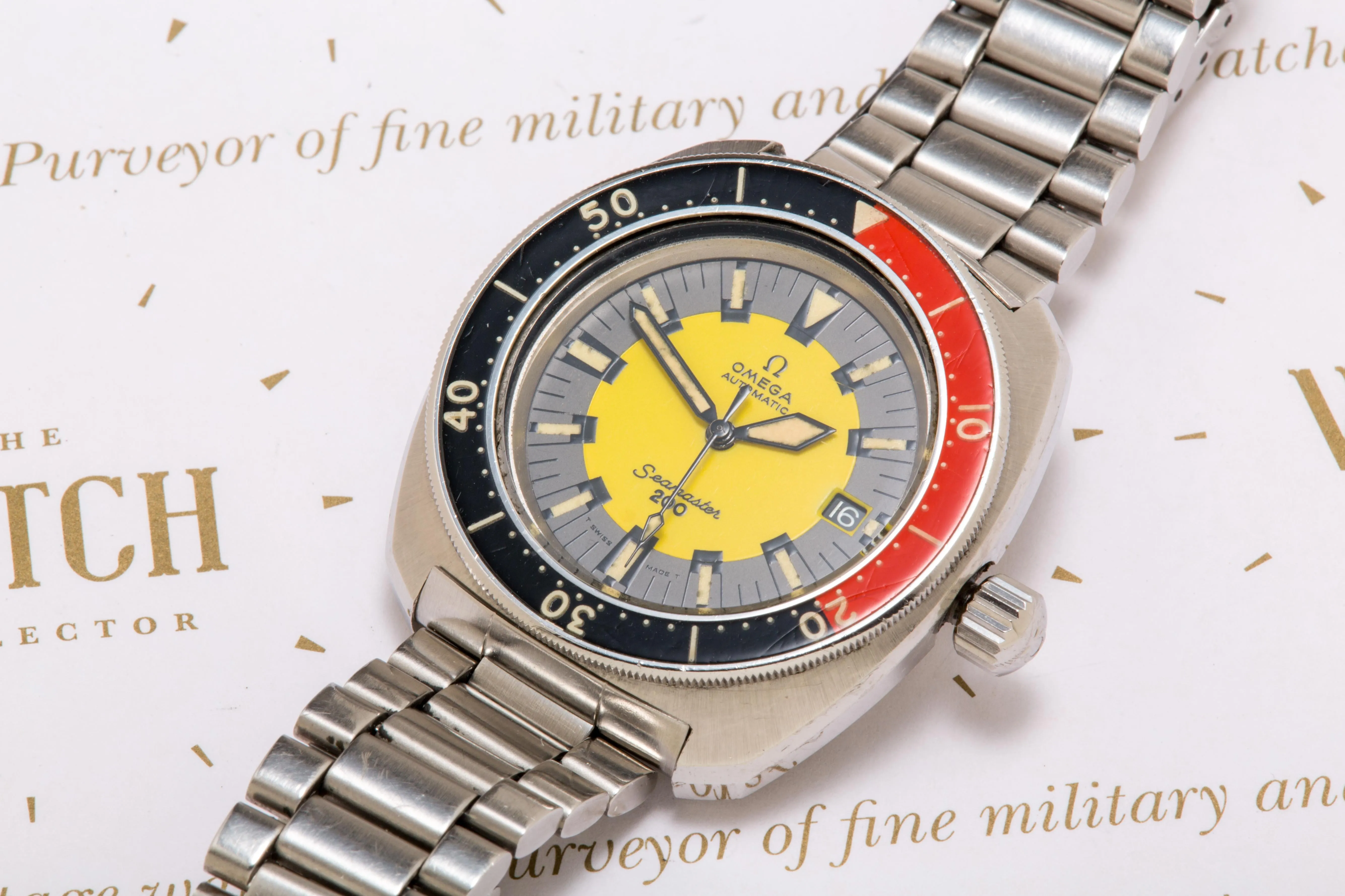 Omega Seamaster 200 ‘Banana’ SOLD