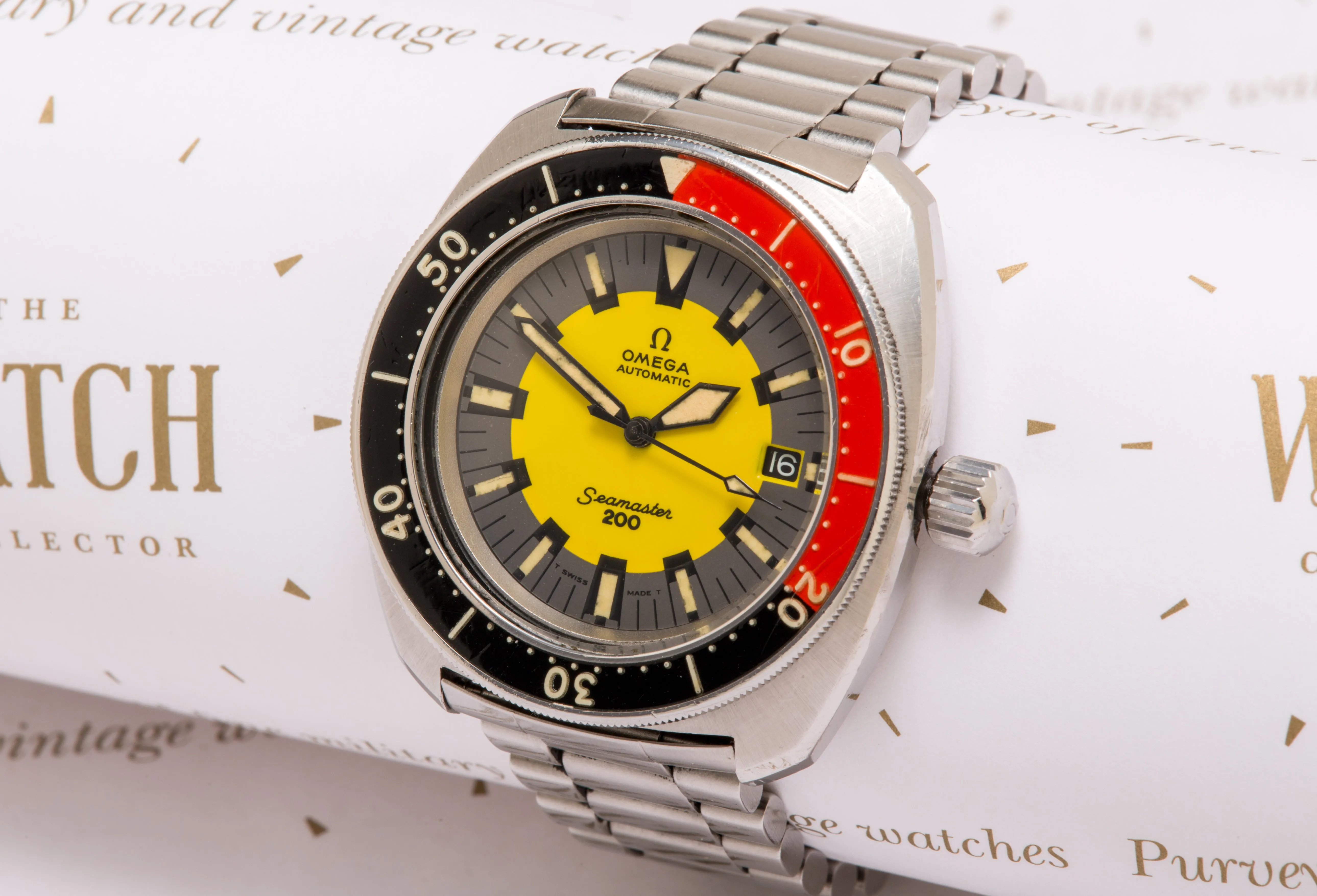 Omega Seamaster 200 ‘Banana’ SOLD