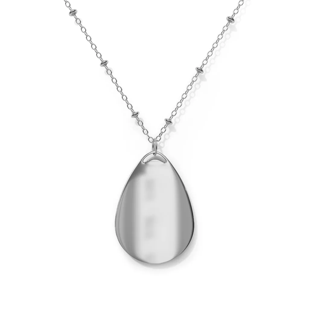 Oval Necklace 'Empire State of dreams'