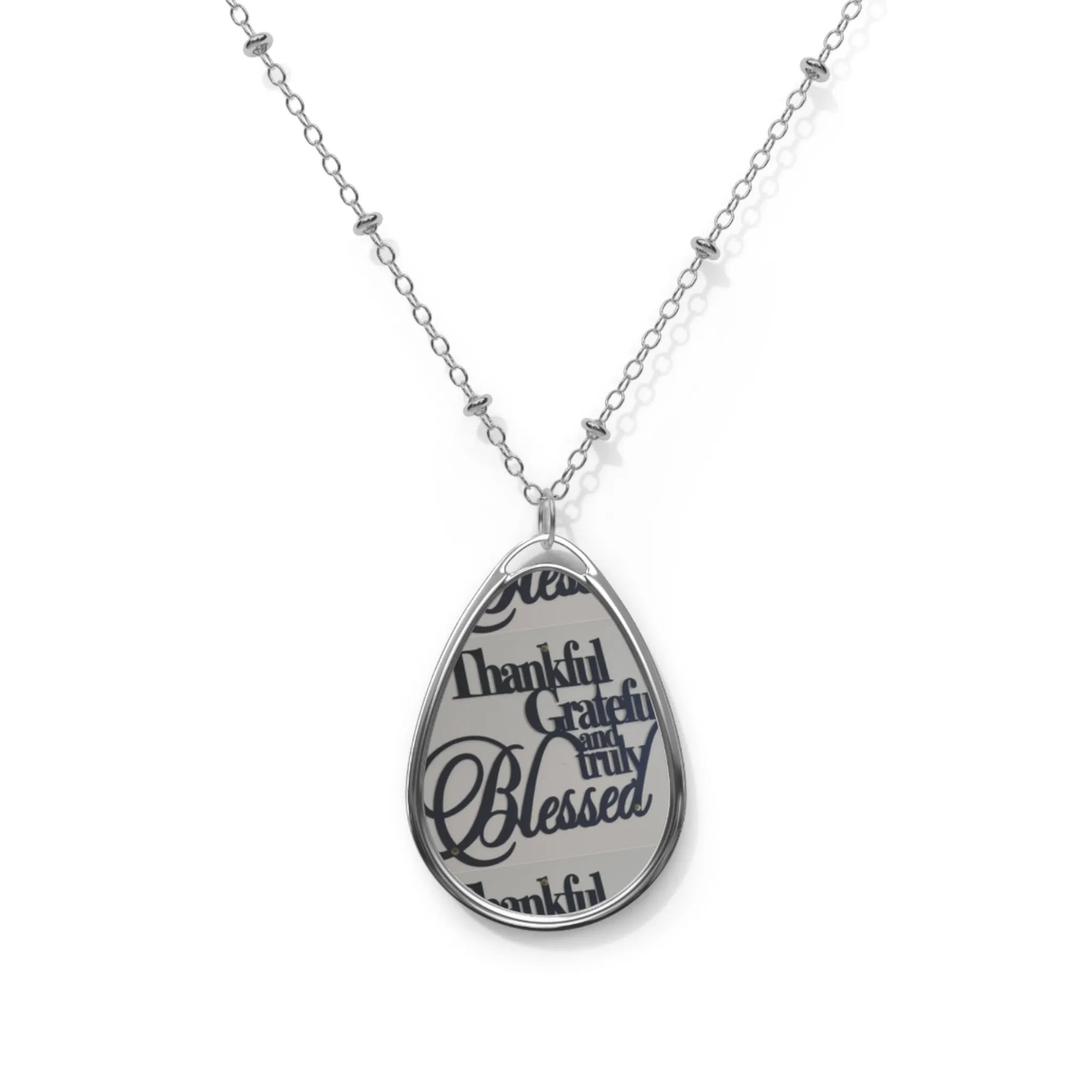 Oval Necklace