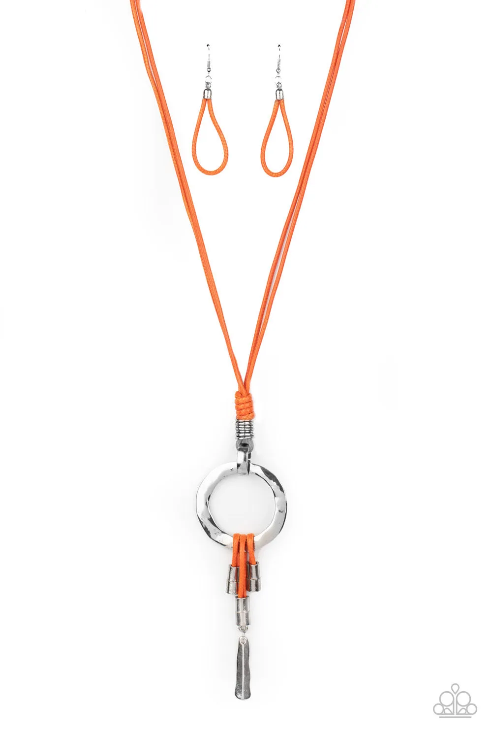 Paparazzi Tranquil Artisan Necklace Orange