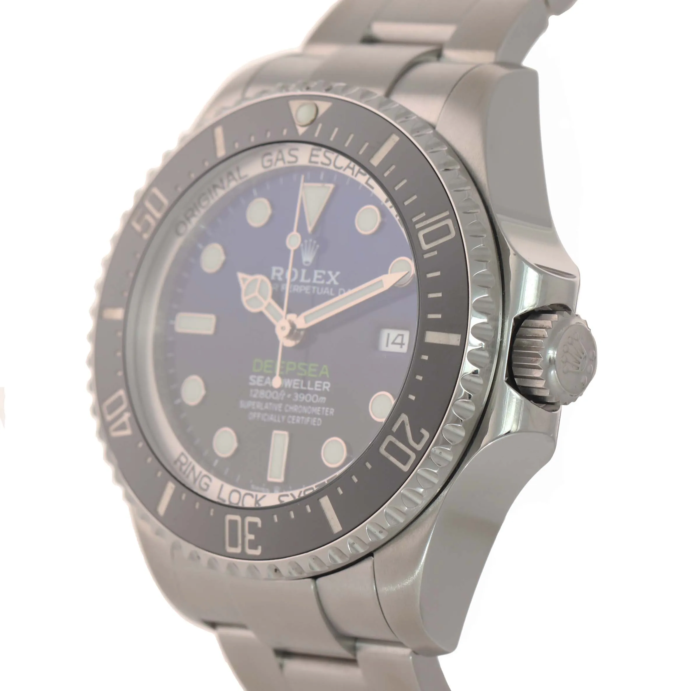 PAPERS NEW NOVEMBER 2019 Rolex Sea-Dweller Deepsea Cameron Blue 126660 44m Watch