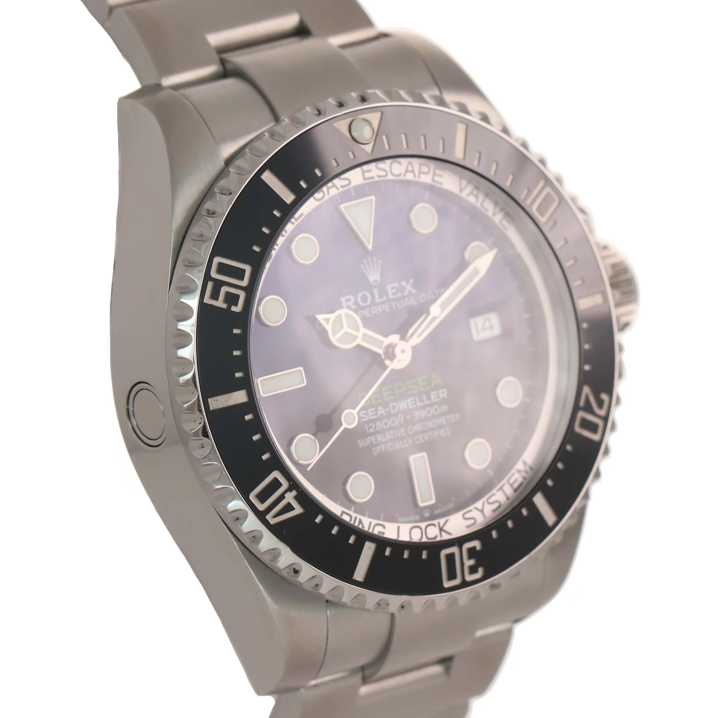PAPERS NEW NOVEMBER 2019 Rolex Sea-Dweller Deepsea Cameron Blue 126660 44m Watch