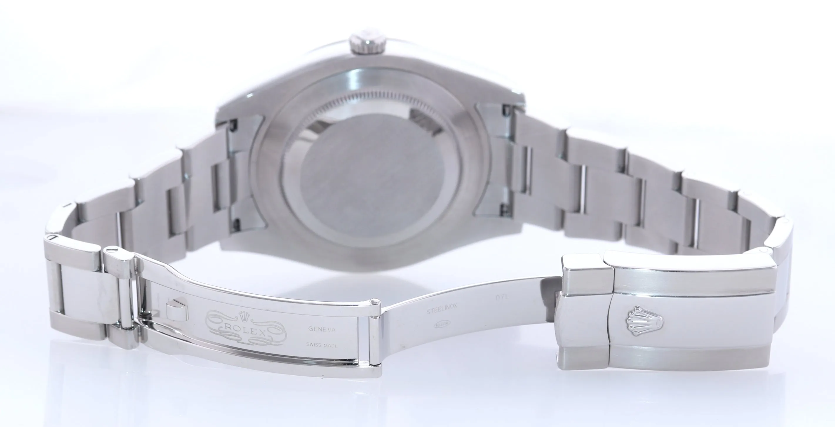 PAPERS Rolex DateJust 41 126334 White Stick Steel Fluted Oyster Watch Box