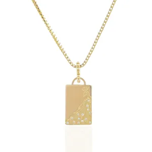 Peacock Tag Pendant