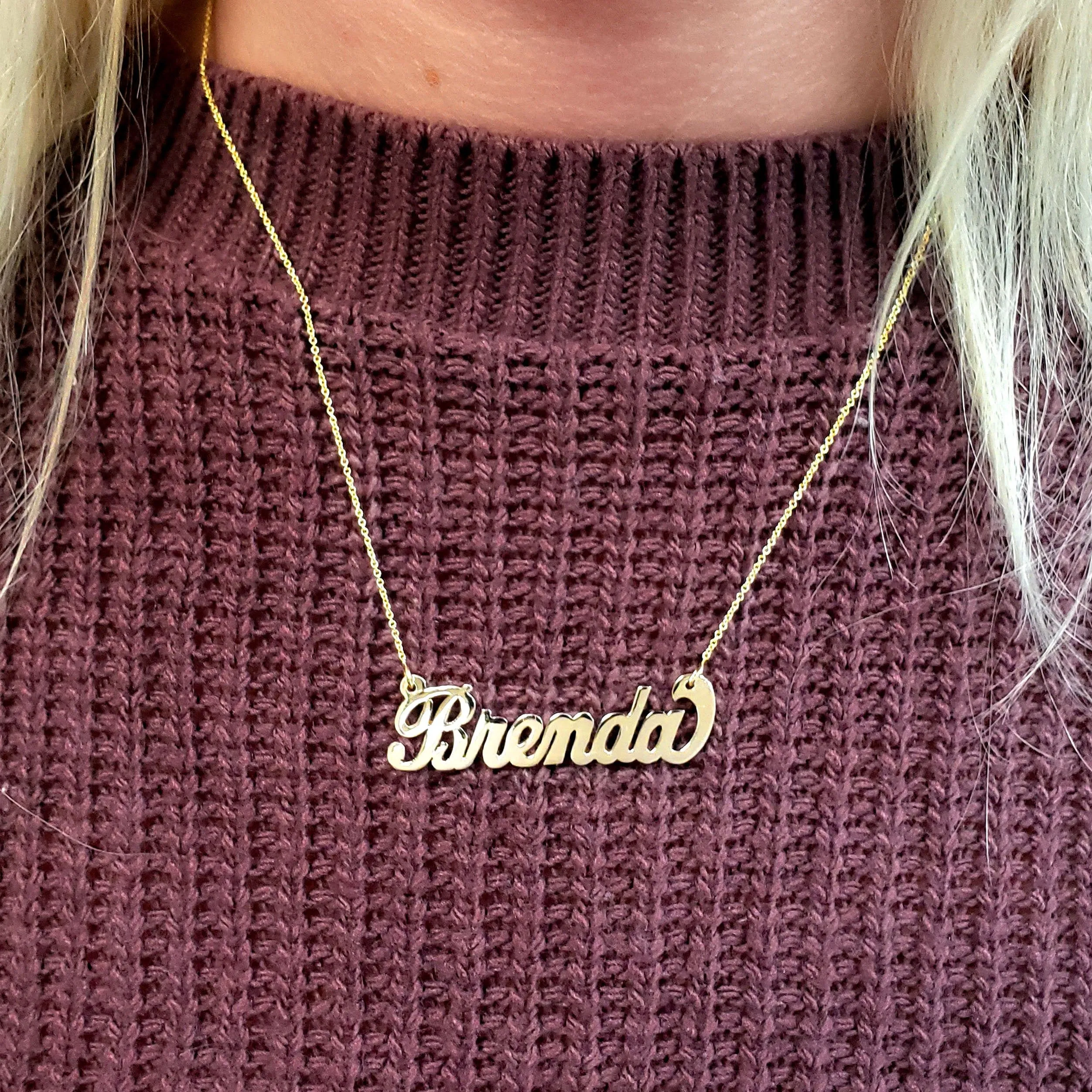 Personalized Name Necklace (Premium Quality)