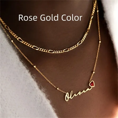 Personalized Stainless Steel Necklace For Women