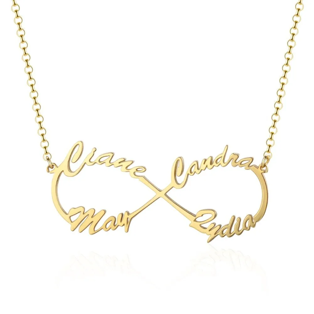 Personalized Sterling Silver Letter Necklace
