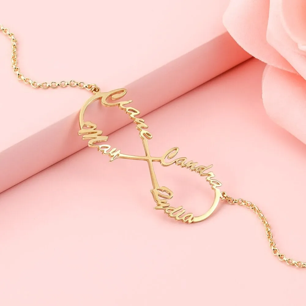 Personalized Sterling Silver Letter Necklace