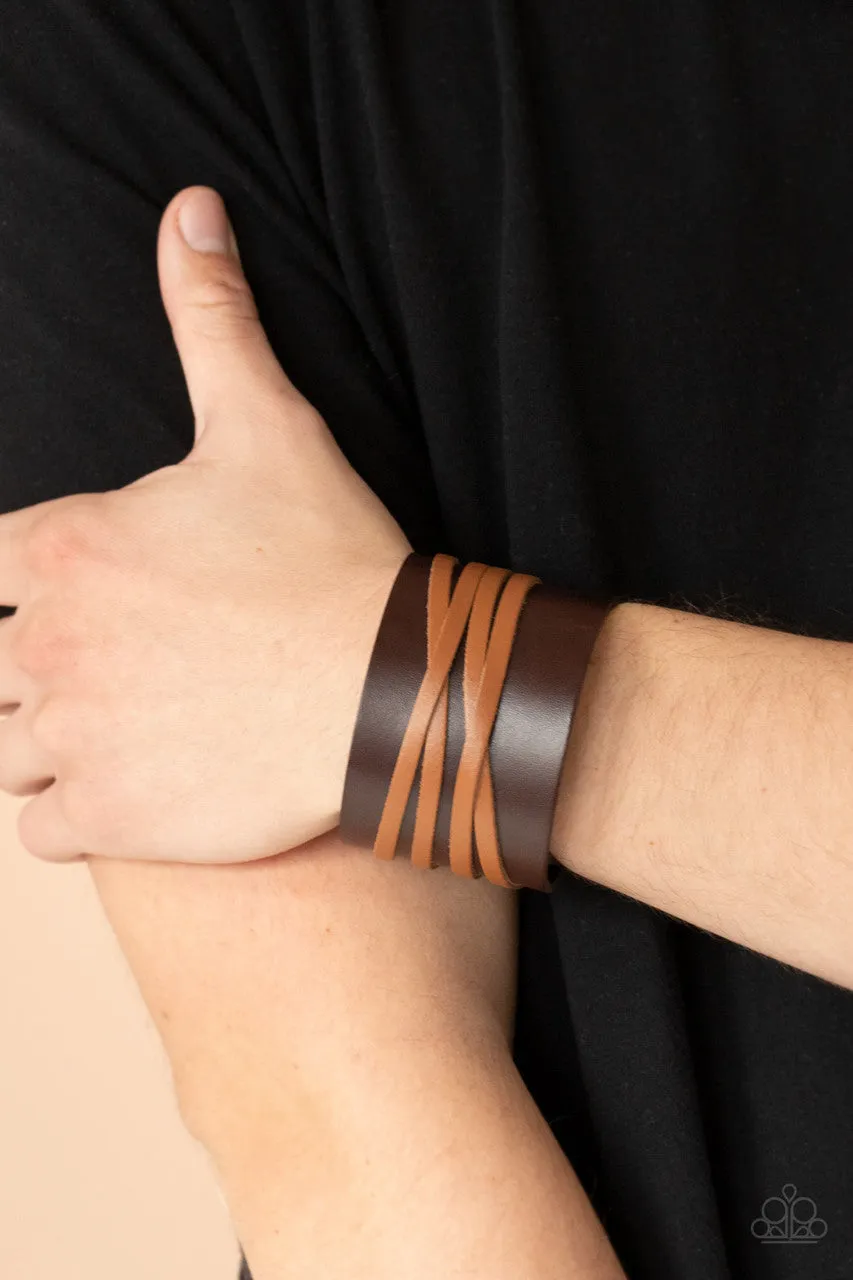 Pirate Plunder Brown Paparazzi Bracelet