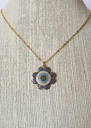 Protection Flower Necklace