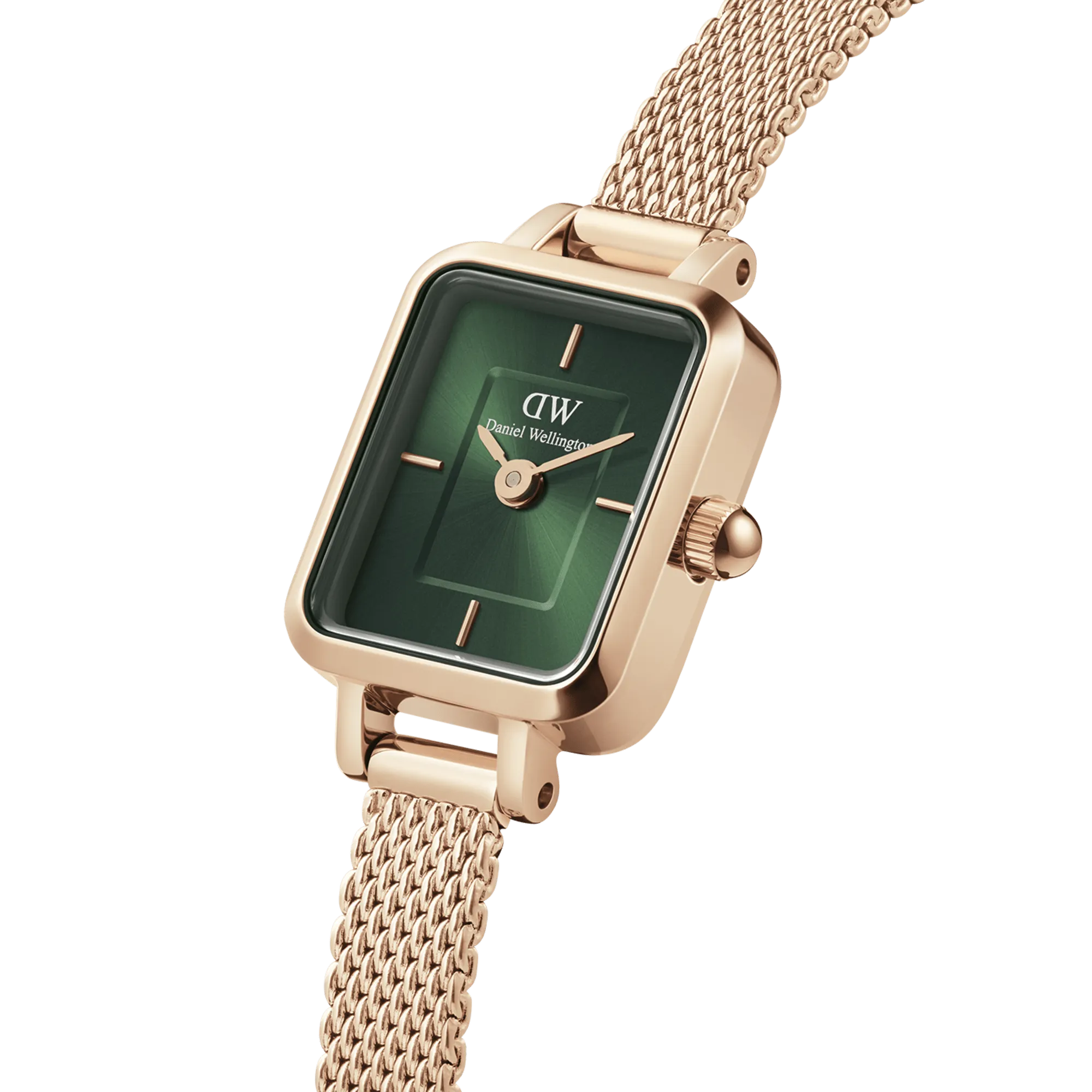 Quadro Mini Melrose Emerald Rose Gold