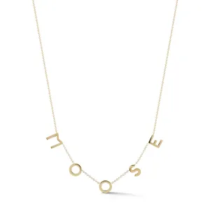 "Custom" Multi Initial Necklace