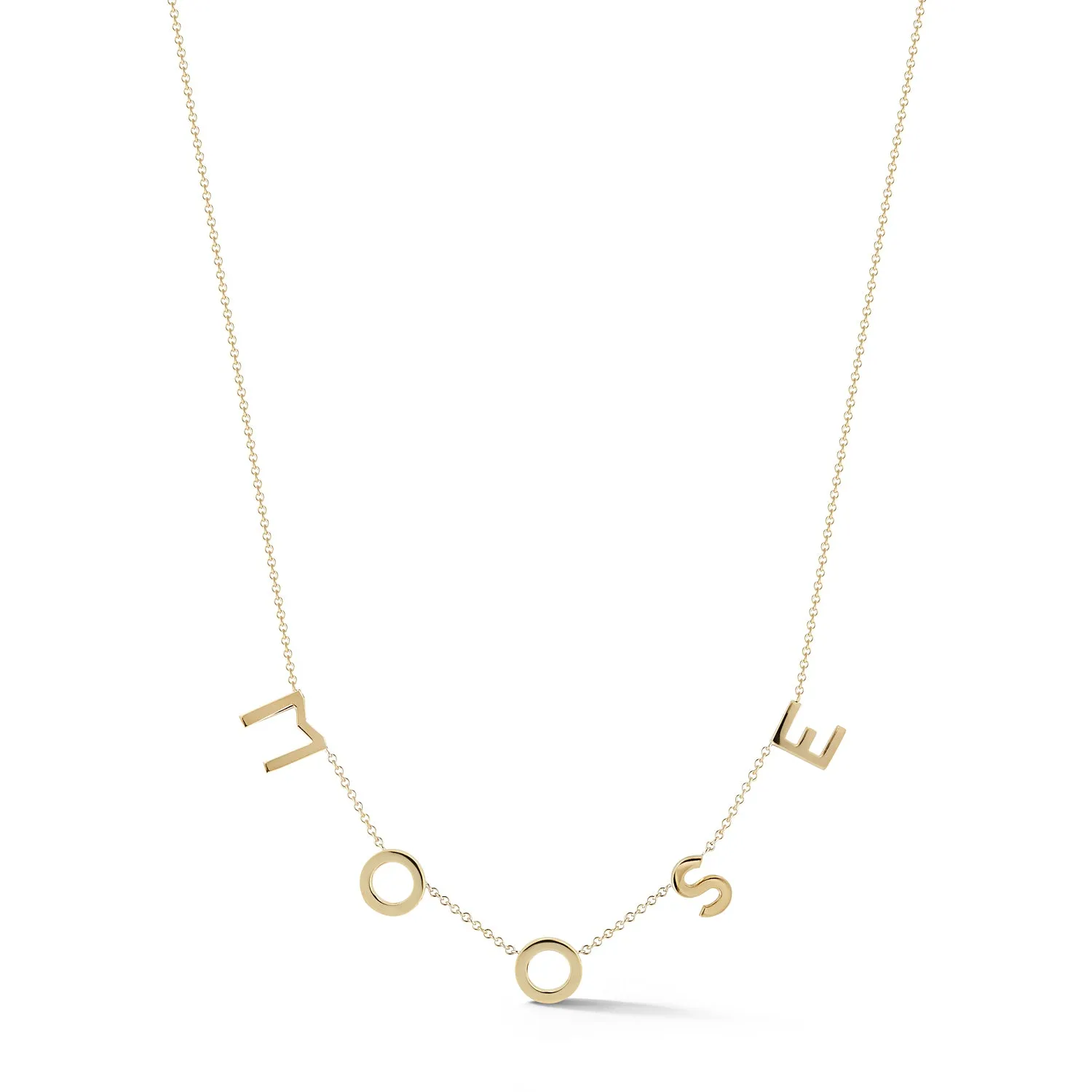 "Custom" Multi Initial Necklace