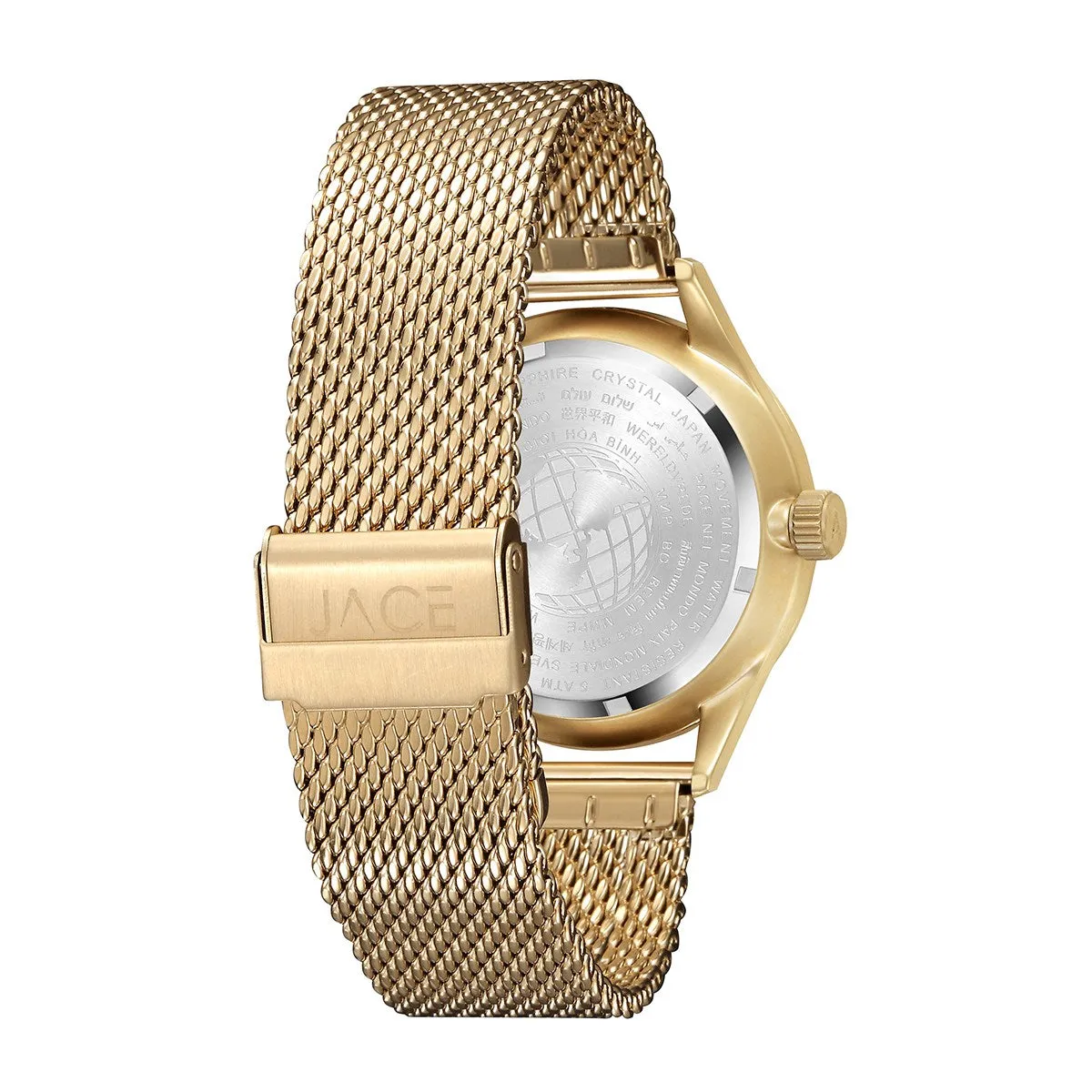"MALTA" MEN`S MESH BAND WATCH