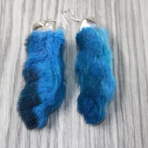 Rabbit Feet Earrings  #4848  Mountain Man Earrings