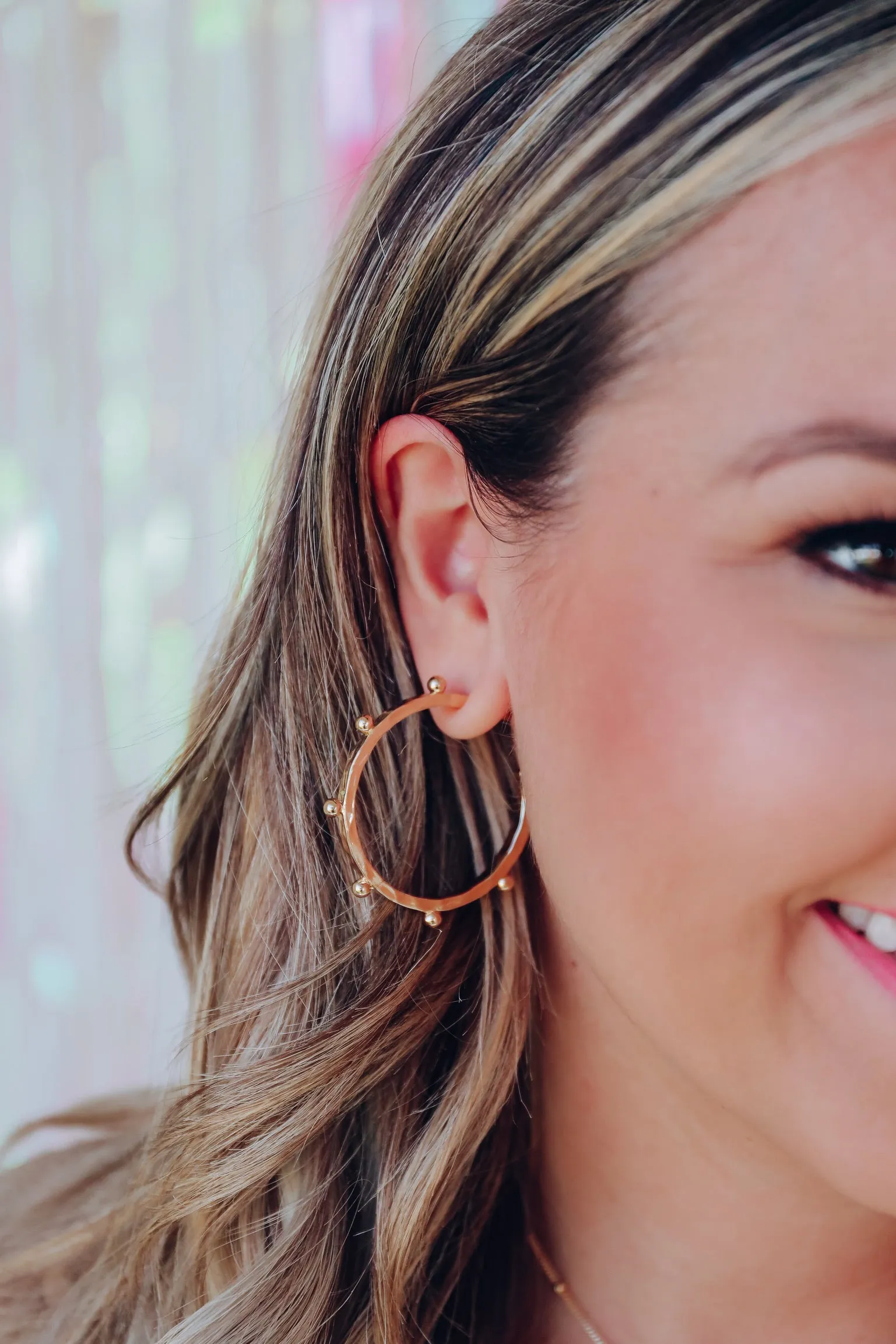Ramona Hoop Earrings - Gold