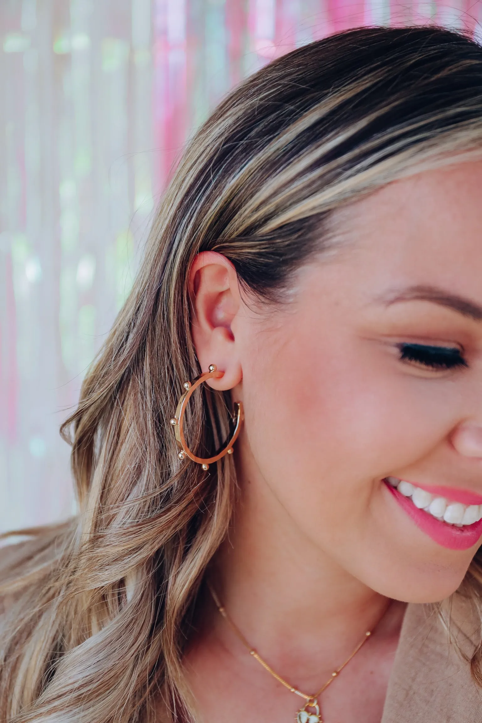 Ramona Hoop Earrings - Gold