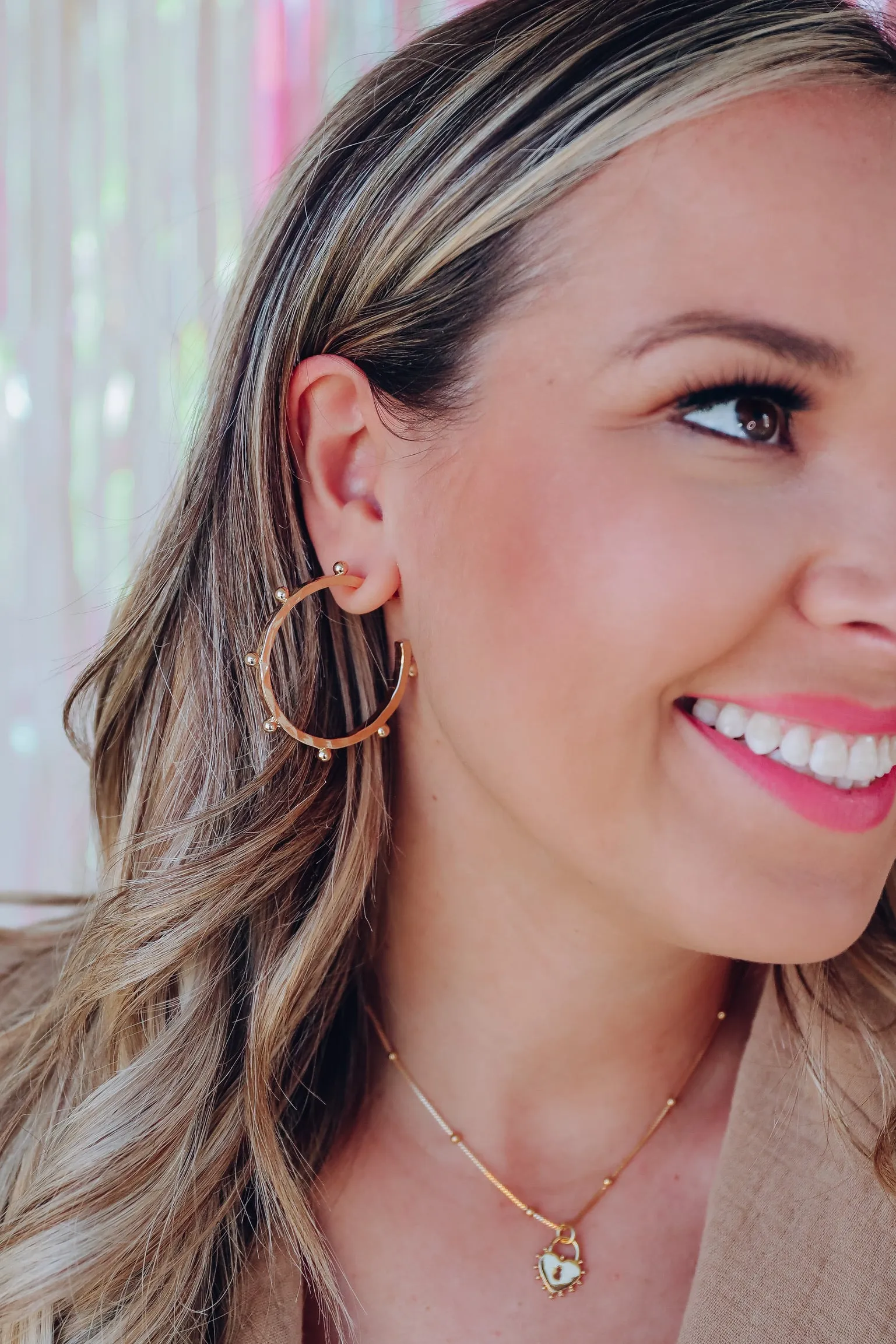 Ramona Hoop Earrings - Gold