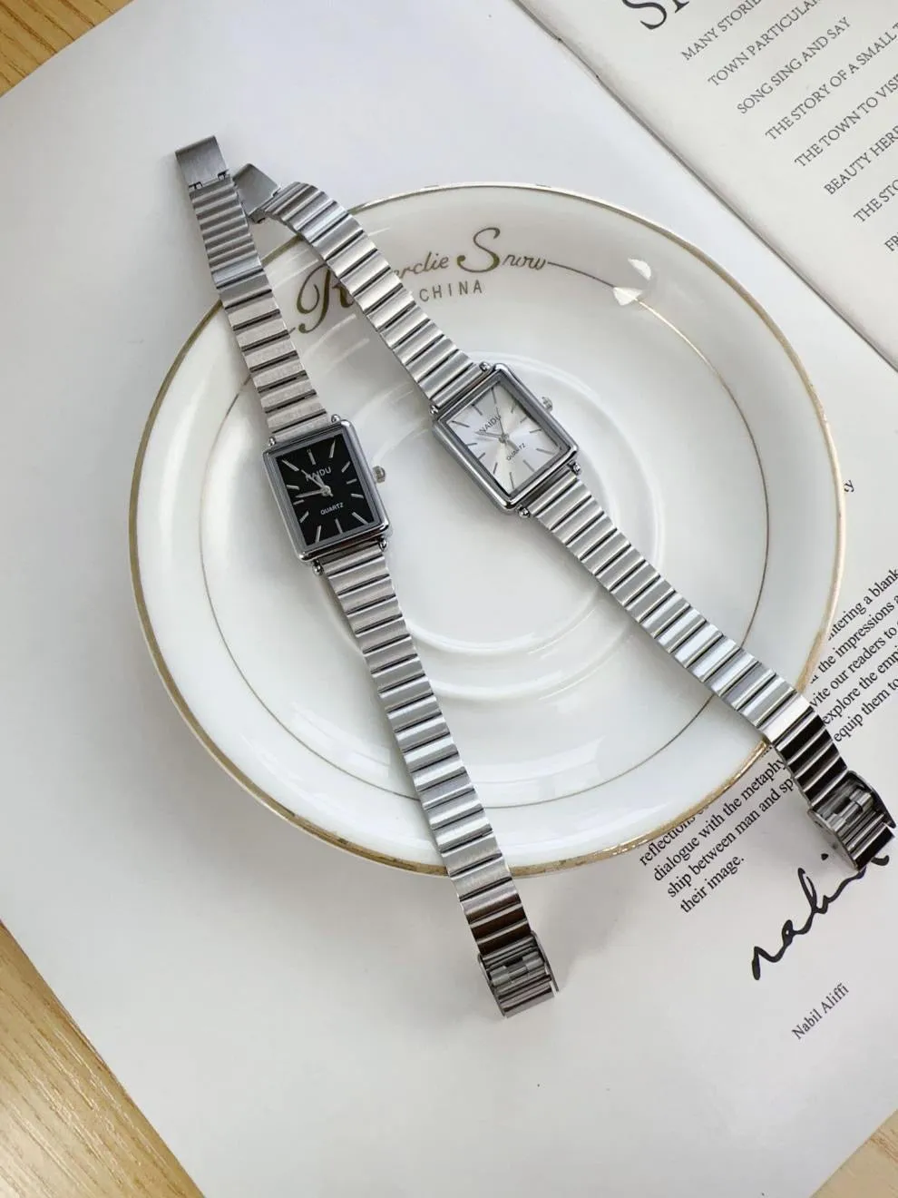 Rectangle Shaped Naidu Watch