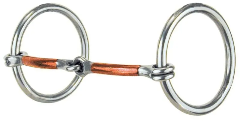 Reinsman StageA Traditional Loose Ring Snaffle 4.5