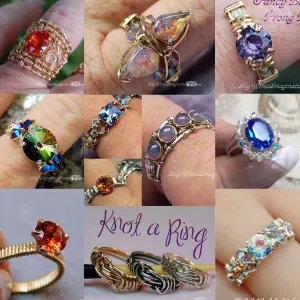 Ring Lovers Wire Jewelry Tutorial Special - Get 10 Wire Ring Tutorials Save 45%