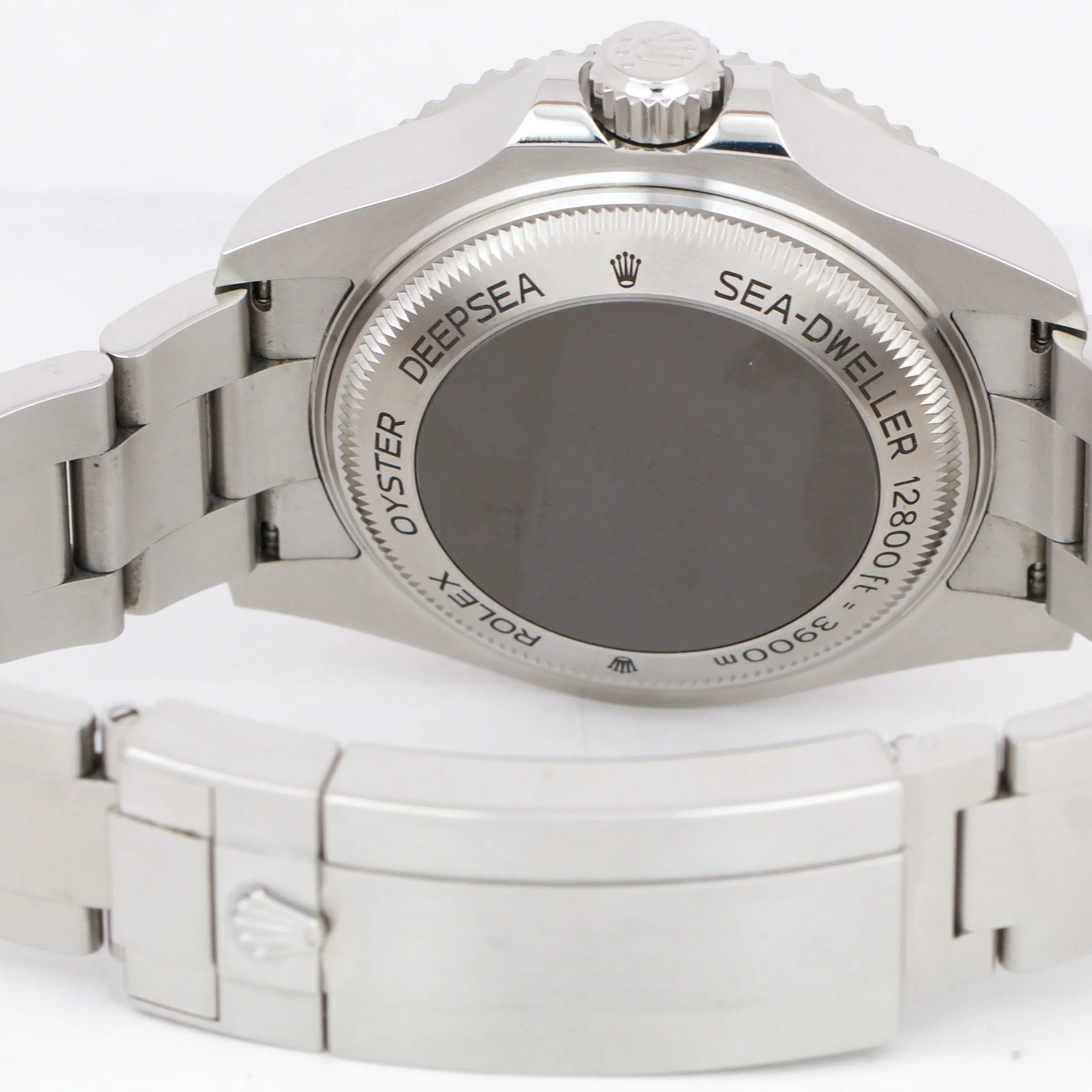 Rolex Sea-Dweller Deepsea Black 44mm Stainless Steel Watch 126660 BOX PAPERS