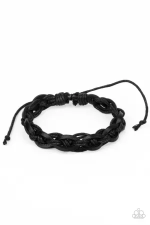 Rugged Adventure - Black Urban Bracelet